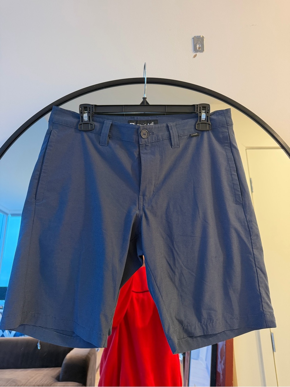 TravisMathew Men’s Golf Shorts Size 30 Navy Blue Stretch Performance